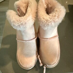 Billy Pink Fur Lined Boots